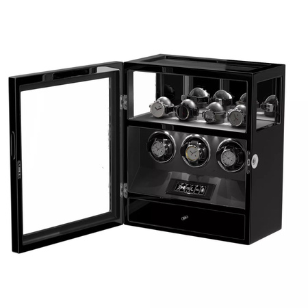 Raselhof RF-22B-34BL Fingerprint Watch Winder Briliance