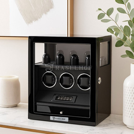 Raselhof RF-22B-34BL Fingerprint Watch Winder Briliance